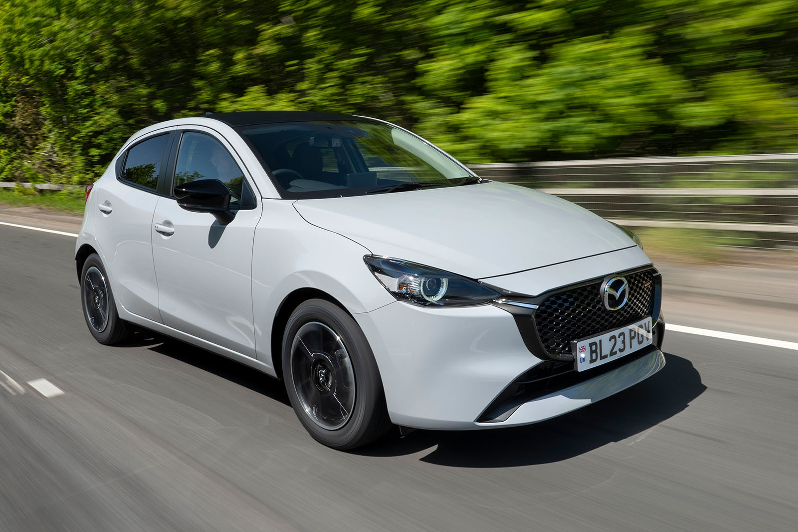 mazda 2 review 2023 03 tracking front