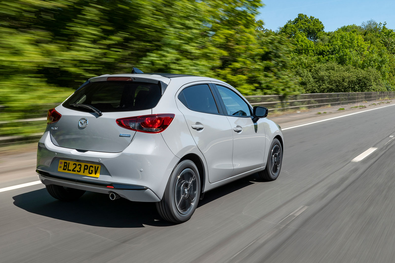 mazda 2 review 2023 04 tracking rear