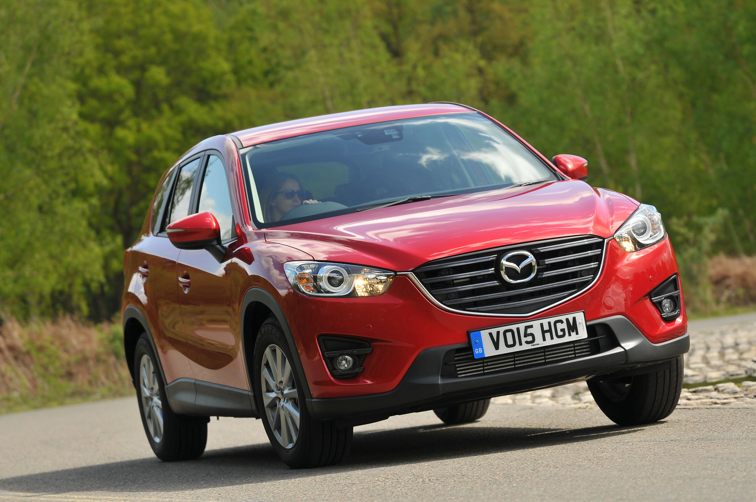 Mazda CX-5 cornering