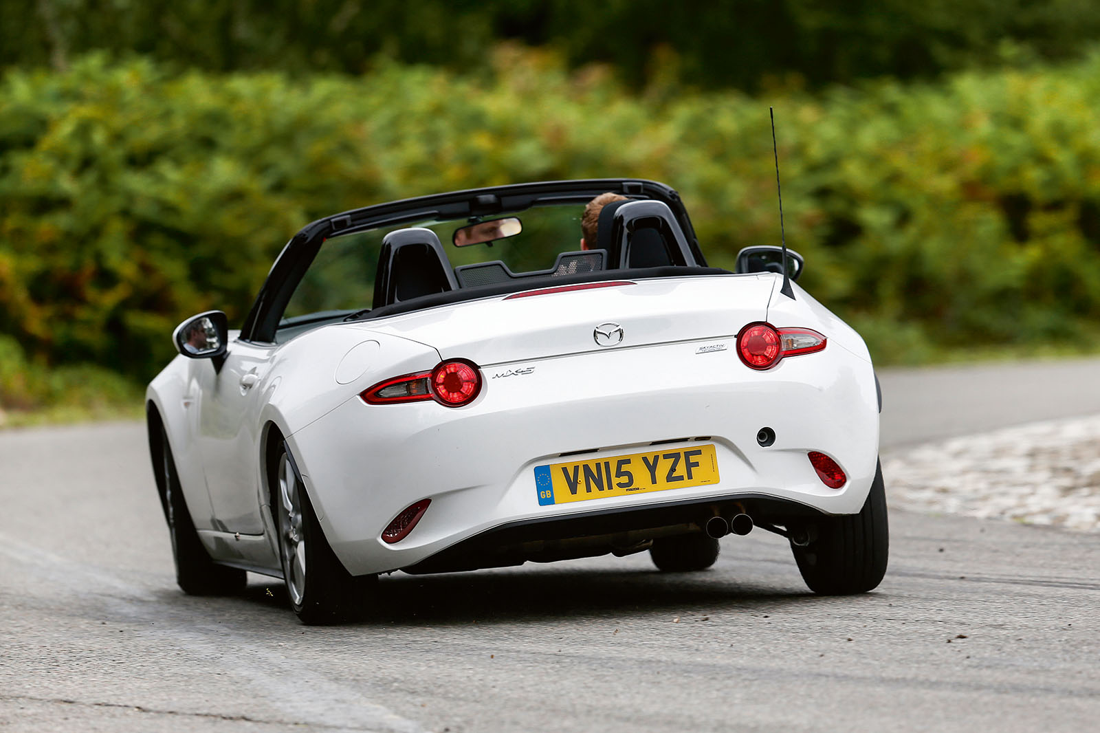 The Mazda MX-5's ride is delicate and perfectly balanced, although the ride lacks the original's fluency