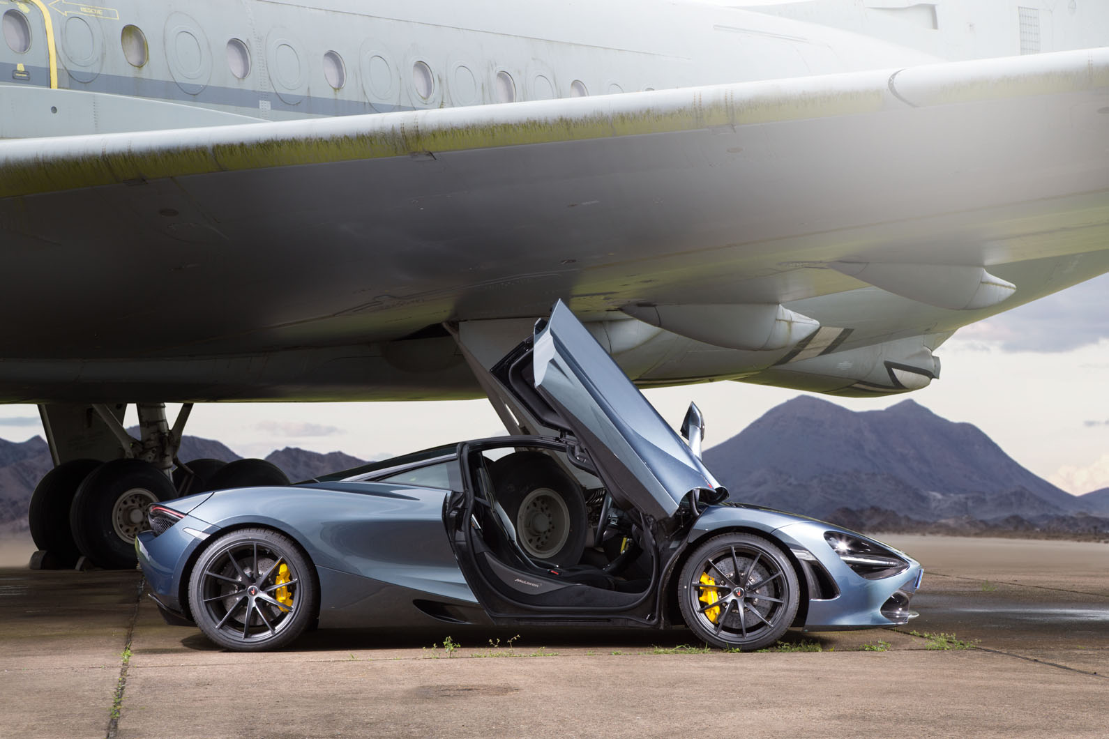 McLaren 720S doors open