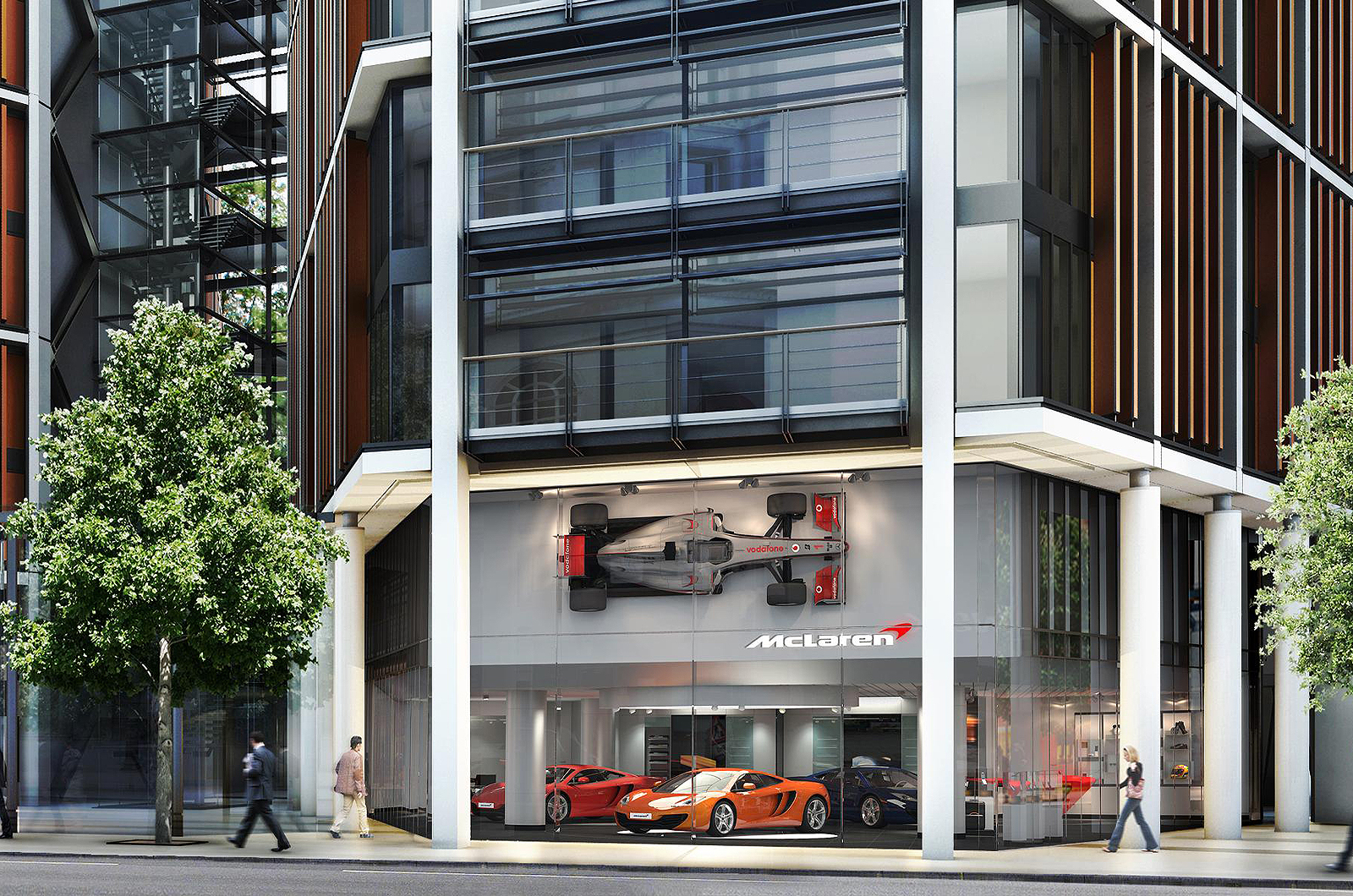 McLaren's new London showroom Autocar