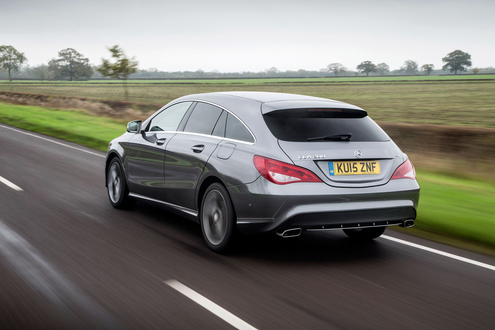 The CLA Shooting Brake shares the same A-Class platform