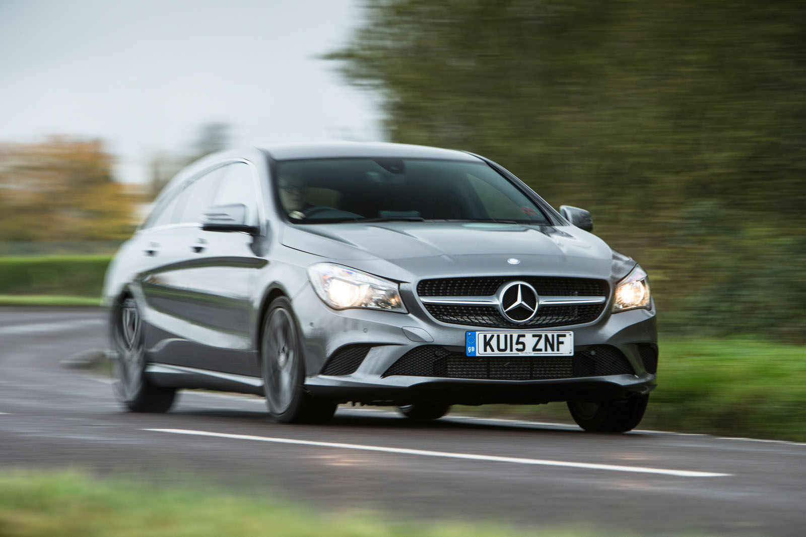 The 18in wheels transmits bumps into the Mercedes-Benz CLA Shooting Brake's cabin