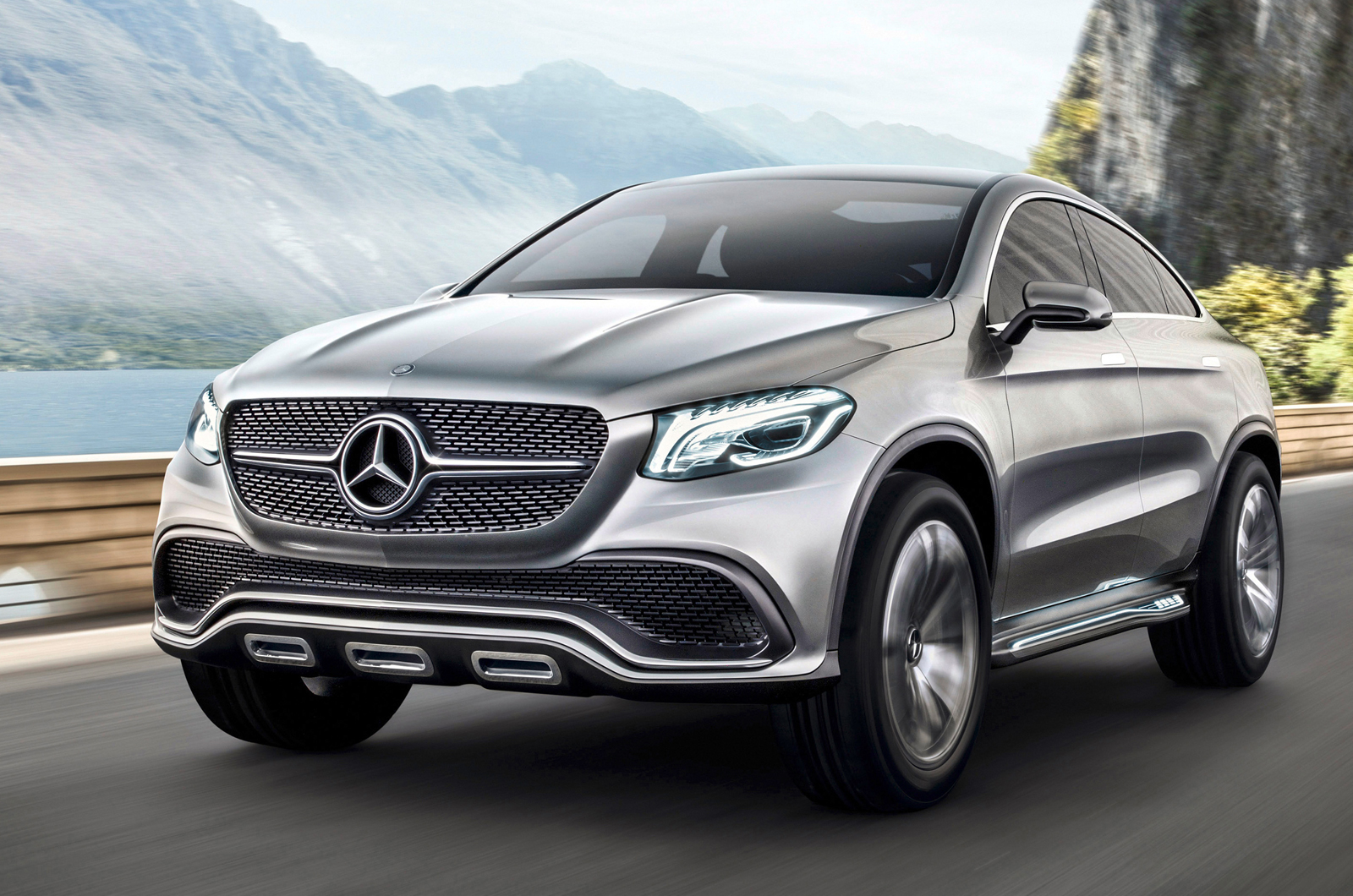 Mercedes Concept Coupe Suv Unveiled Autocar