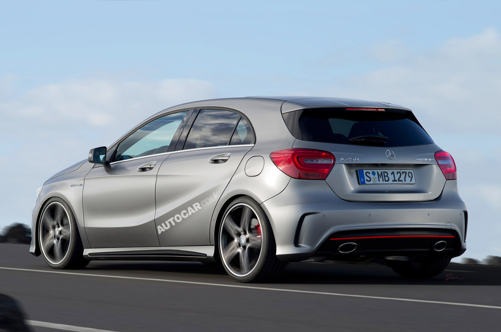 a45 amg rear wheel drive