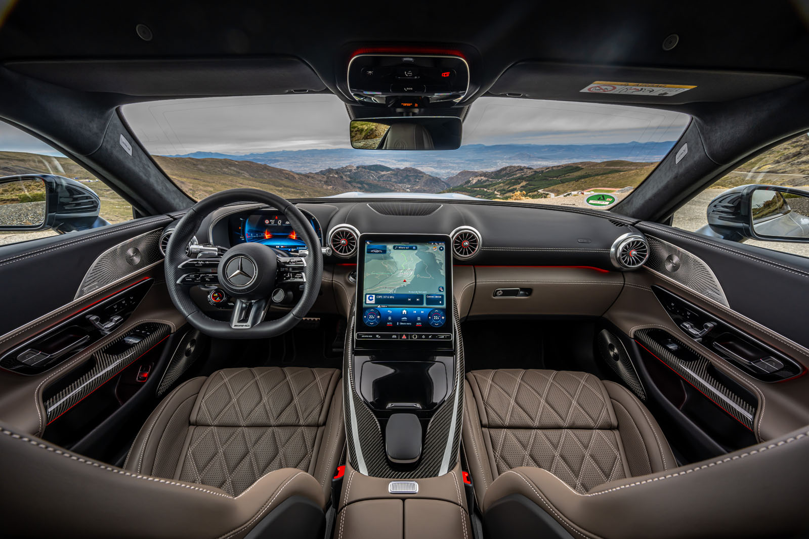 mercedes amg gt review 2023 11 interior