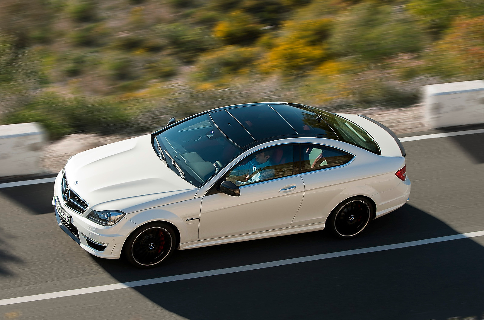 The 457bhp Mercedes-AMG C 63