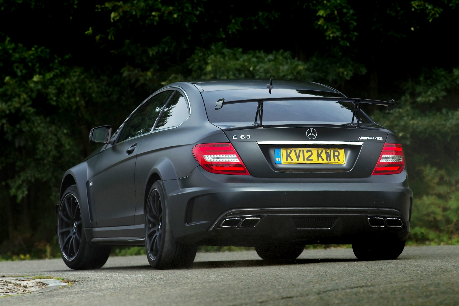 Mercedes-AMG C 63 Coupé rear cornering