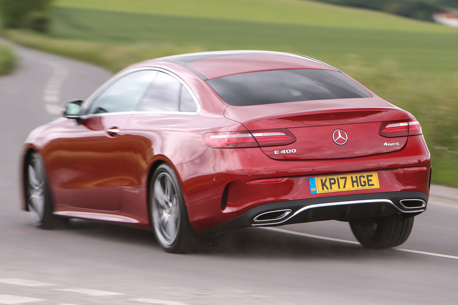 Mercedes-Benz E-Class Coupé rear