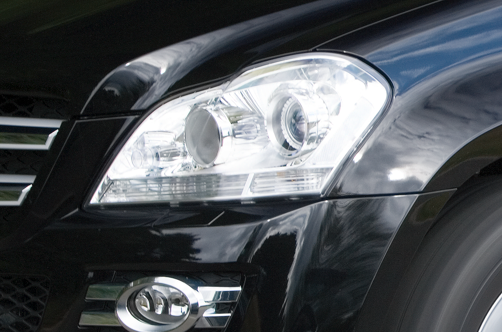 Mercedes-Benz GL headlights