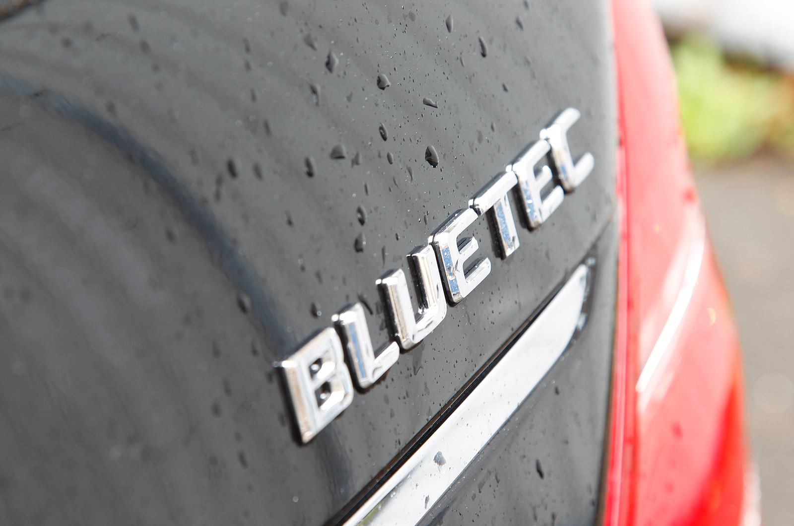 Mercedes-Benz S-Class Bluetec badging