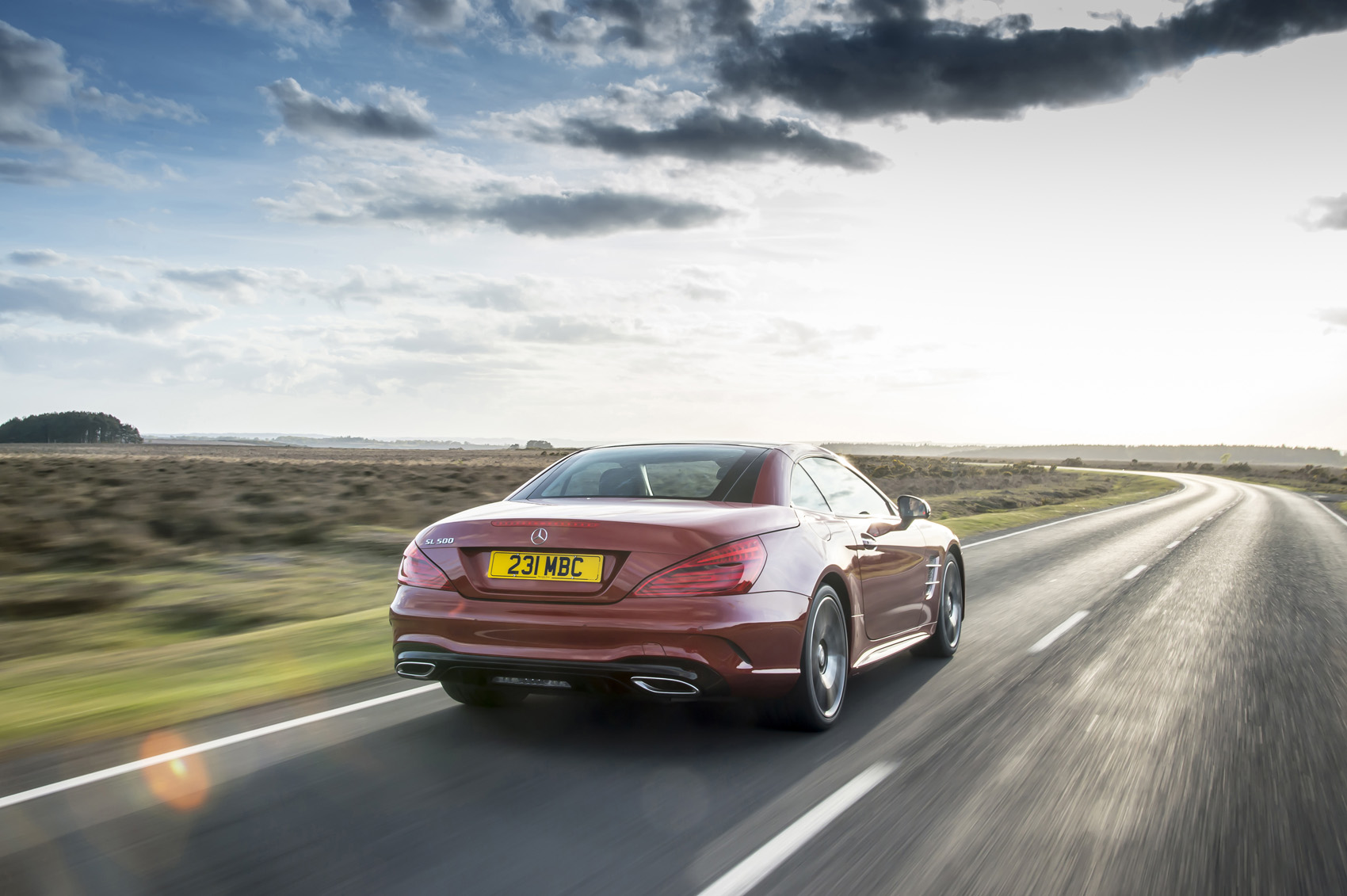 Mercedes-Benz SL rear