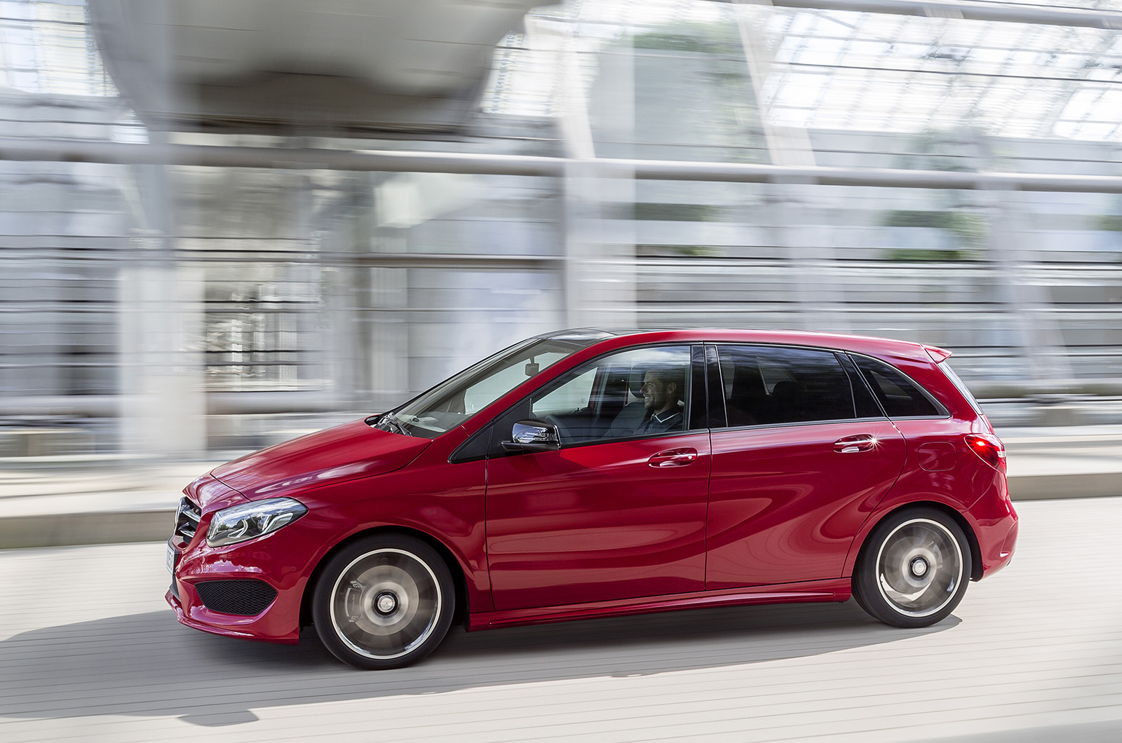 Facelifted Mercedes Benz B Class Gets Paris Debut Autocar