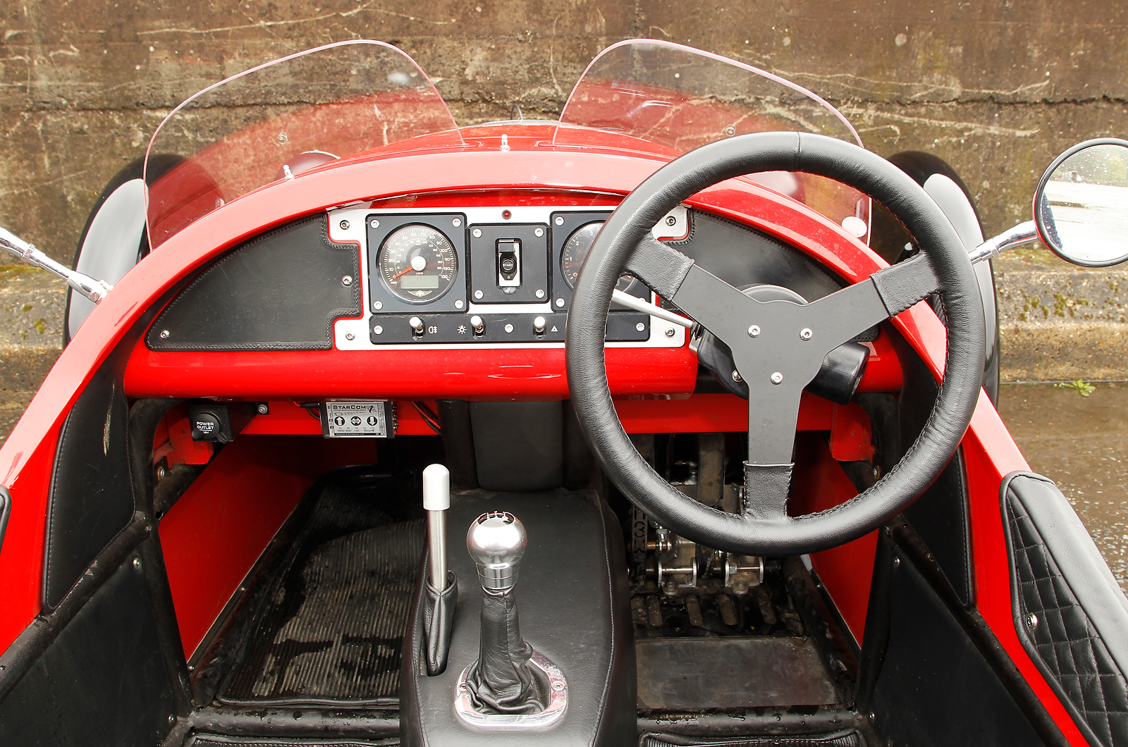 Morgan 3 Wheeler dashboard