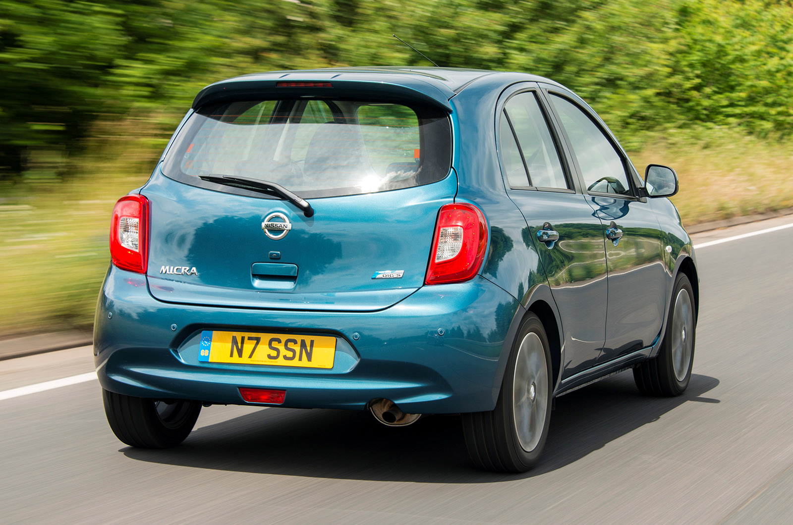 Nissan Micra rear quarter