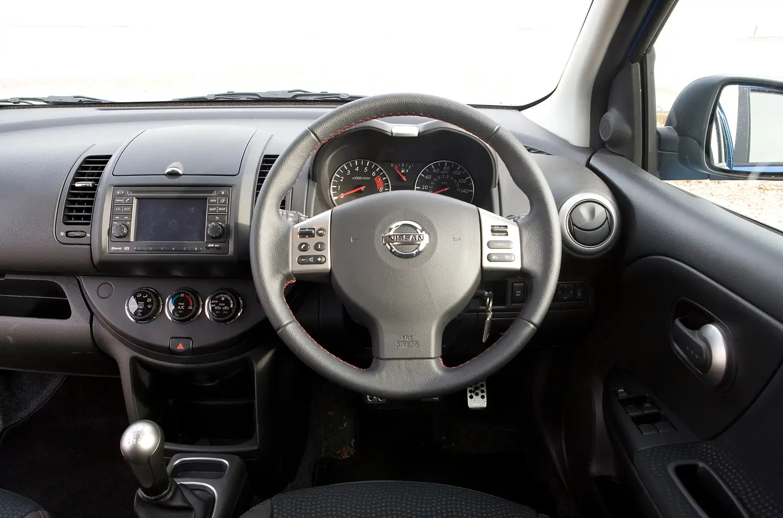 Nissan Note dashboard