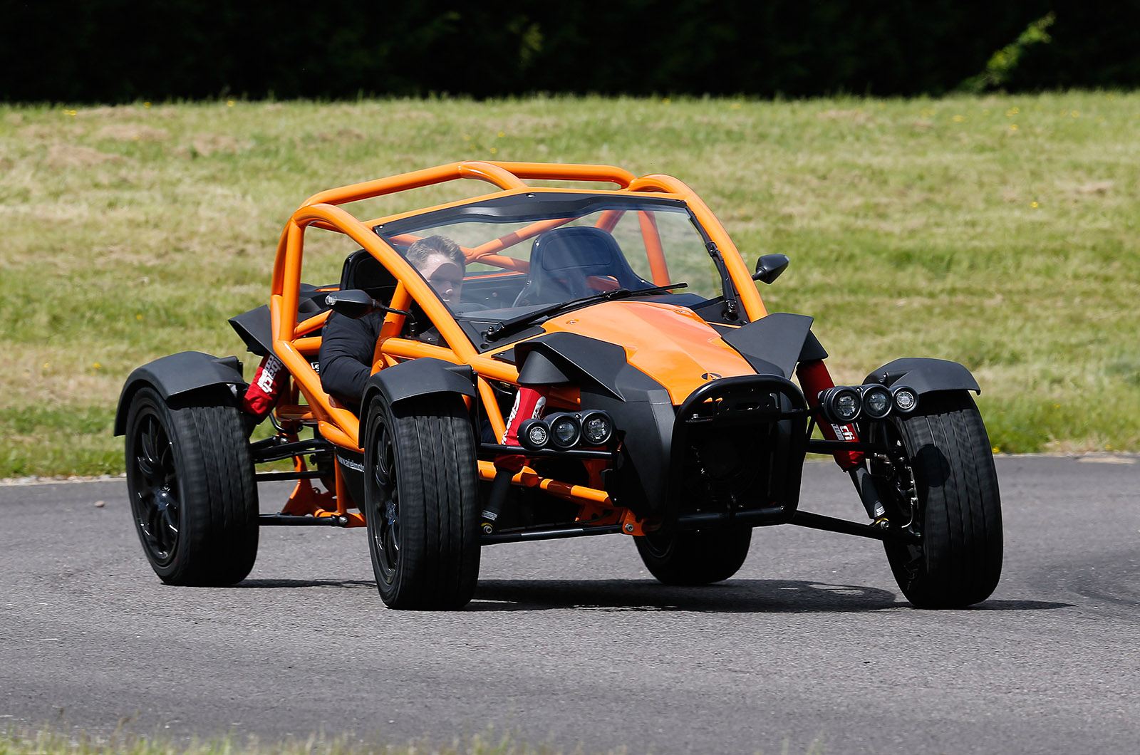 0-60mph in 4.5 secs by the Ariel Nomad
