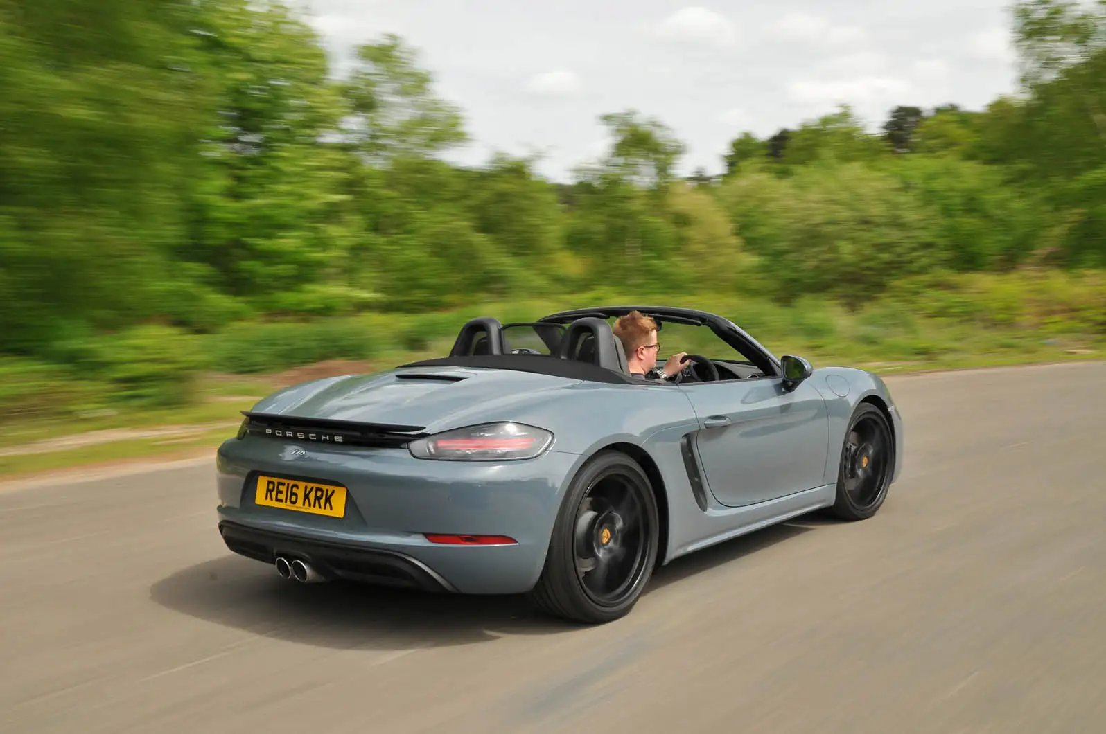 Porsche 718 Boxster rear