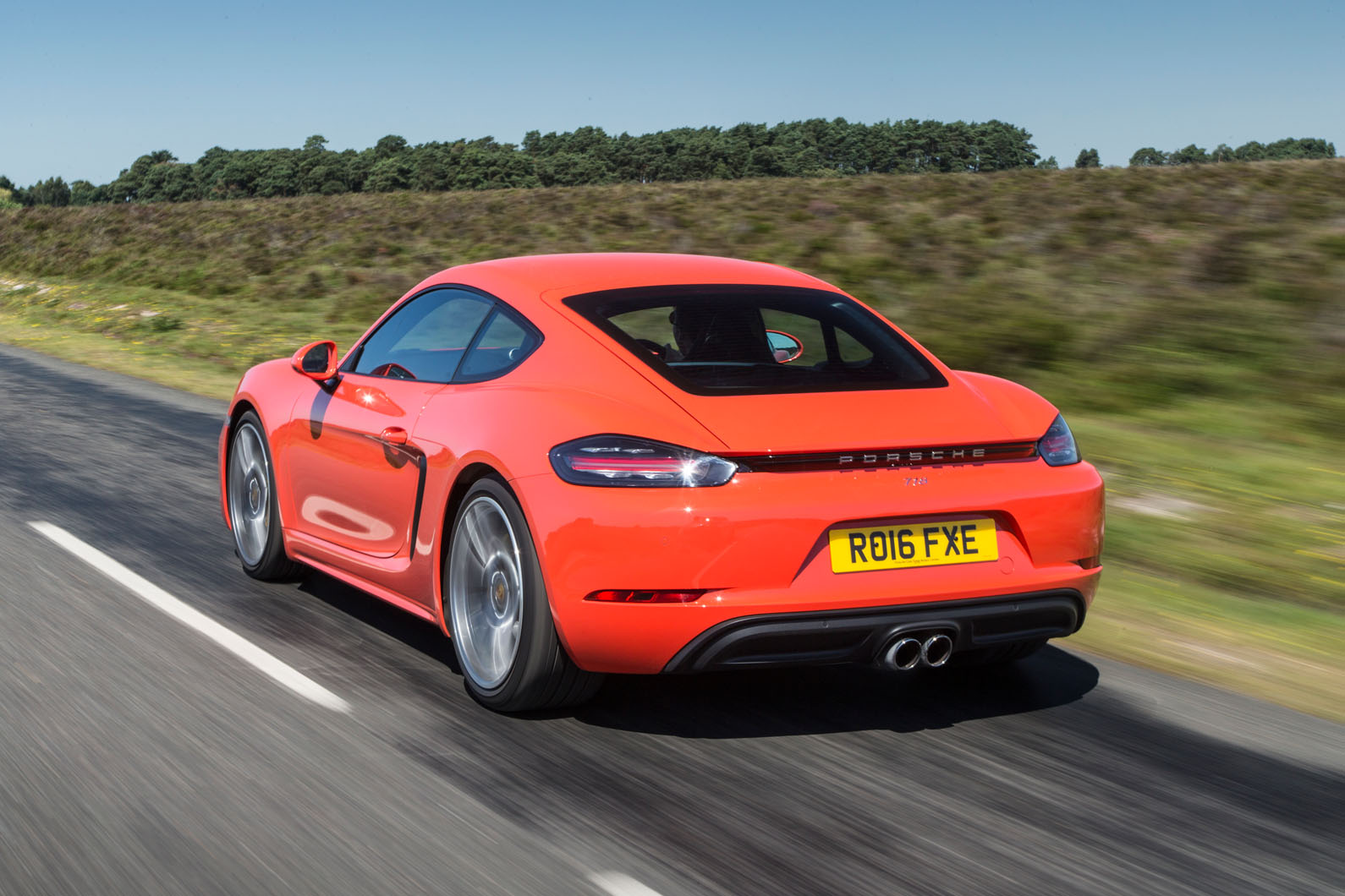 Porsche 718 Cayman rear