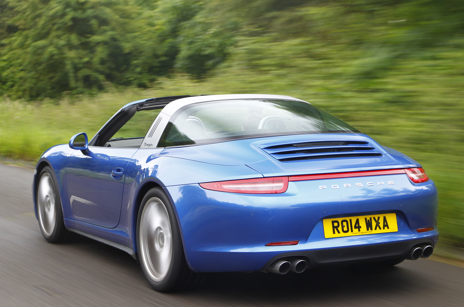 Porsche 911 Targa rear quarter