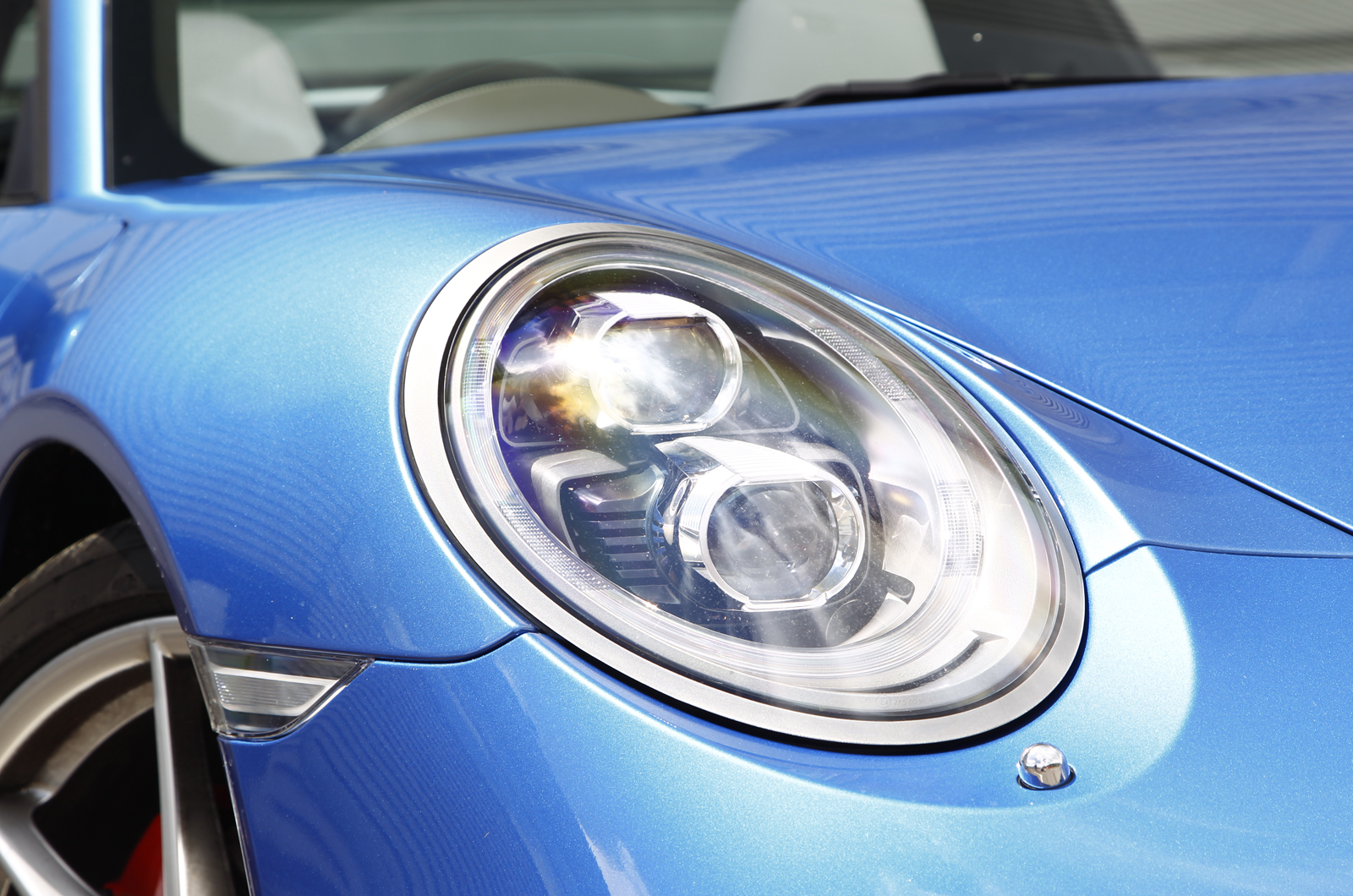 Porsche 911 Targa headlights