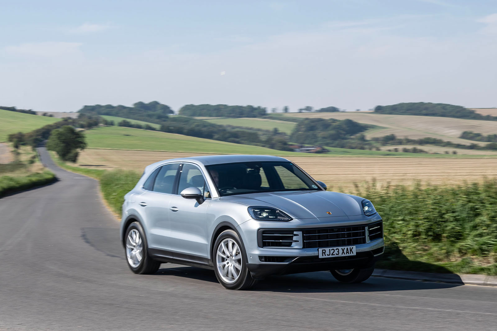 porsche cayenne review 2023 04 cornering front
