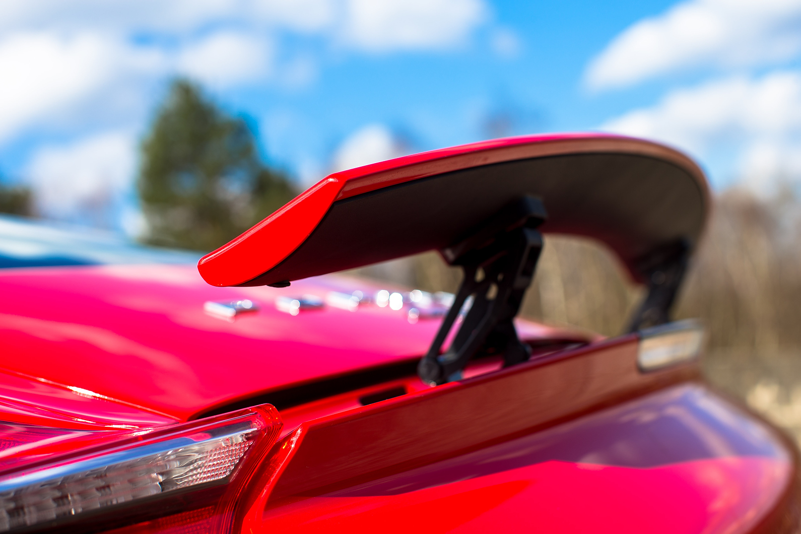 Porsche Cayman rear spoiler