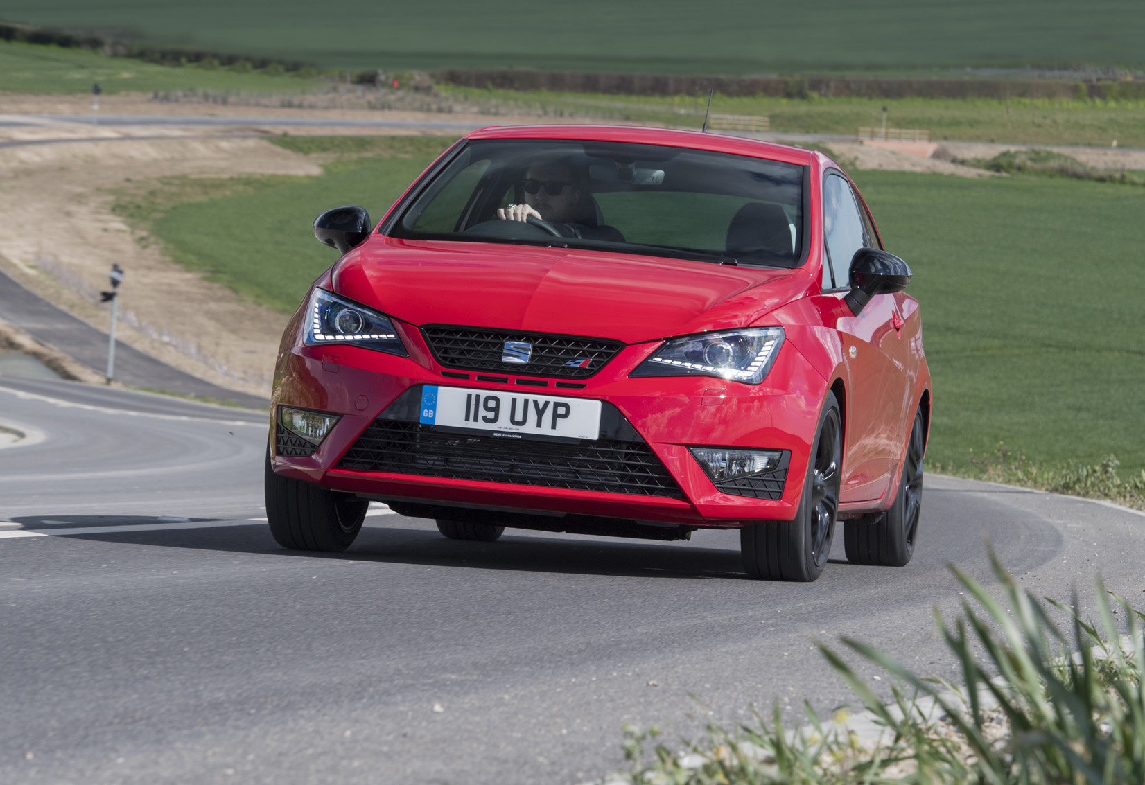 Seat Ibiza Cupra cornering