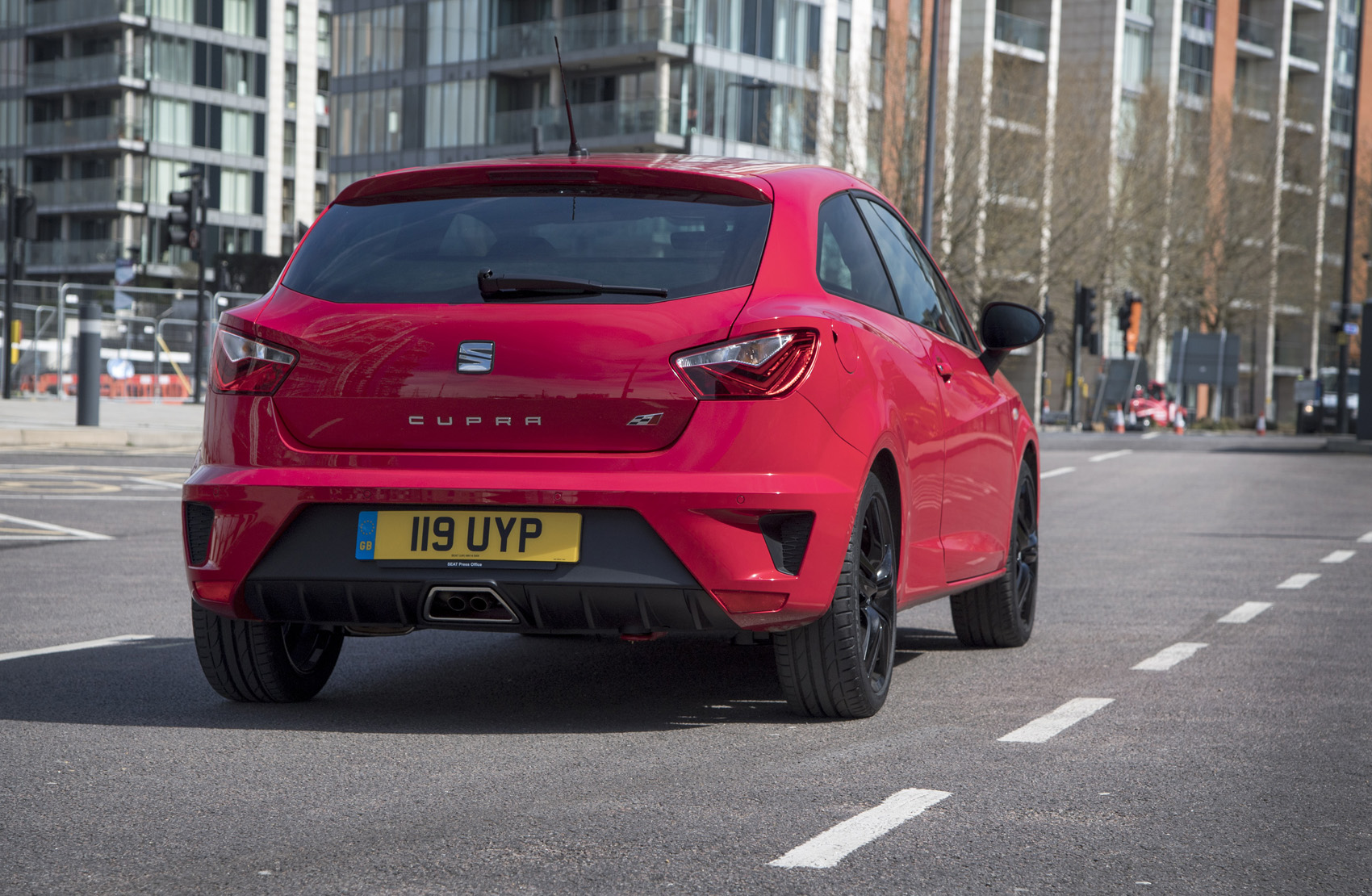 Seat Ibiza Cupra rear quarter