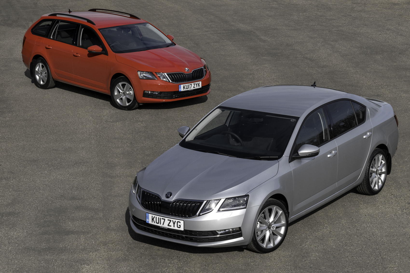 Skoda Octavia hatch and estate