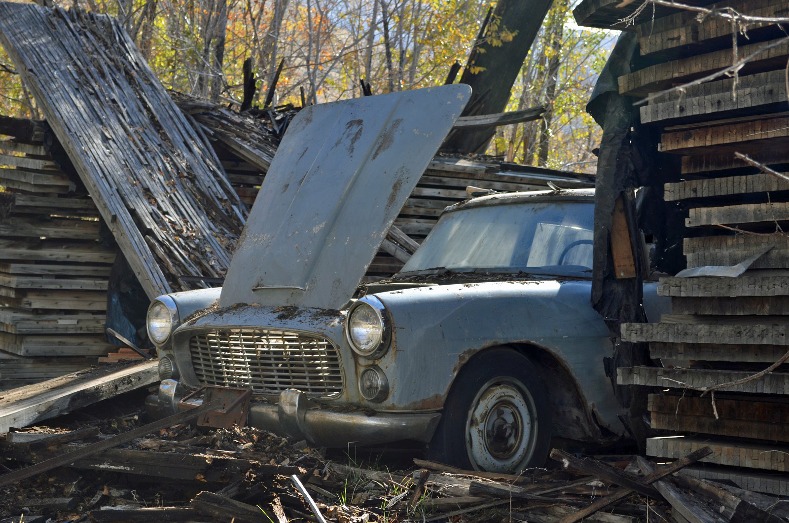 Eerie photos of abandoned cars around the world | Autocar