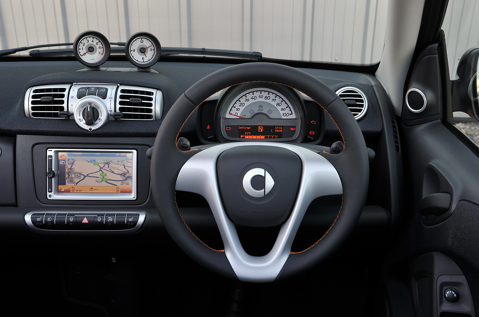 Smart Fortwo dashboard