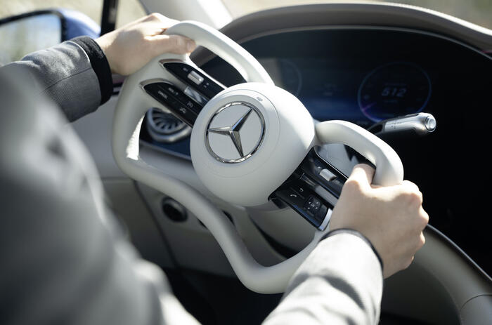 Mercedes steer by wire