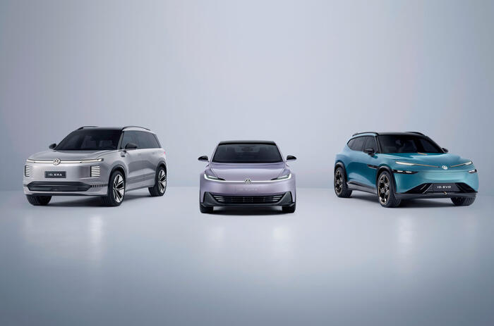 VW Shanghai concept cars front