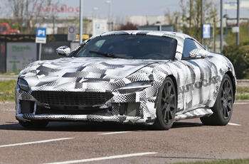 99 Ferrari V12 prototype camo 2022