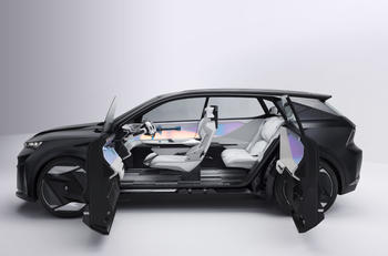 Renault Scenic concept side profile doors open