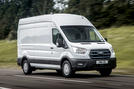 1 Ford e Transit 2022 first drive review tracking front