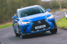 1 Lexus NX 2022 road test review tracking front
