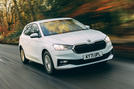 1 Skoda Fabia 2022 road test review tracking front