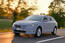 Camouflaged Skoda Scala front three-quarters