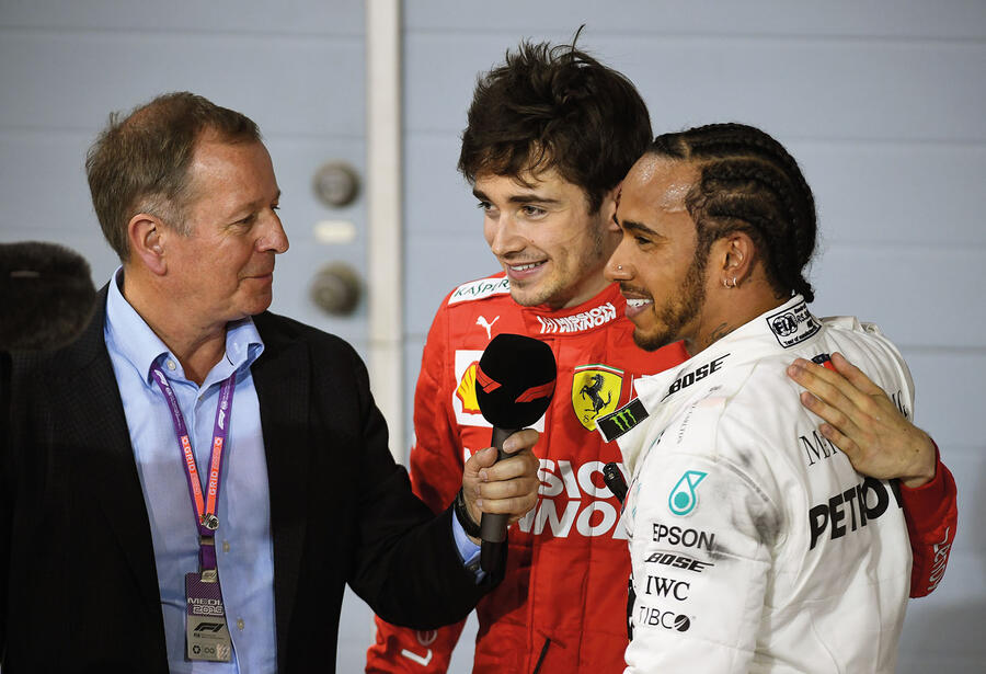 martin brundle interviewing