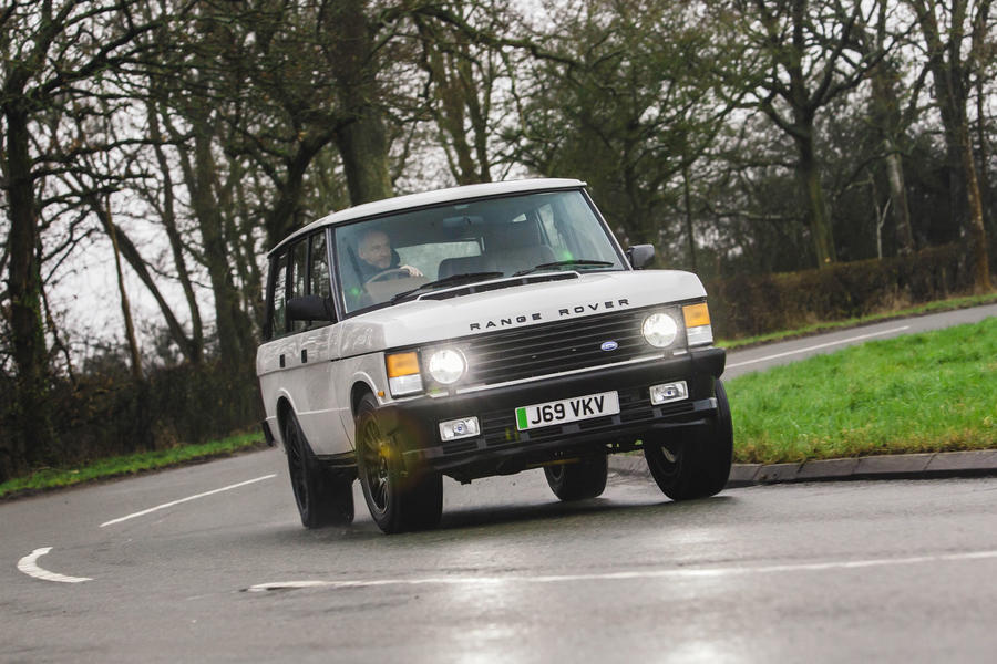 jia-range-rover-chieftain-ev-review-2024-front-cornering