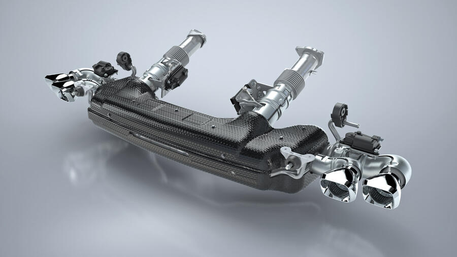 1 Chevrolet cold end exhaust