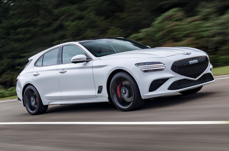 1 Genesis g70 shooting brake 2022 uk first drive review lead