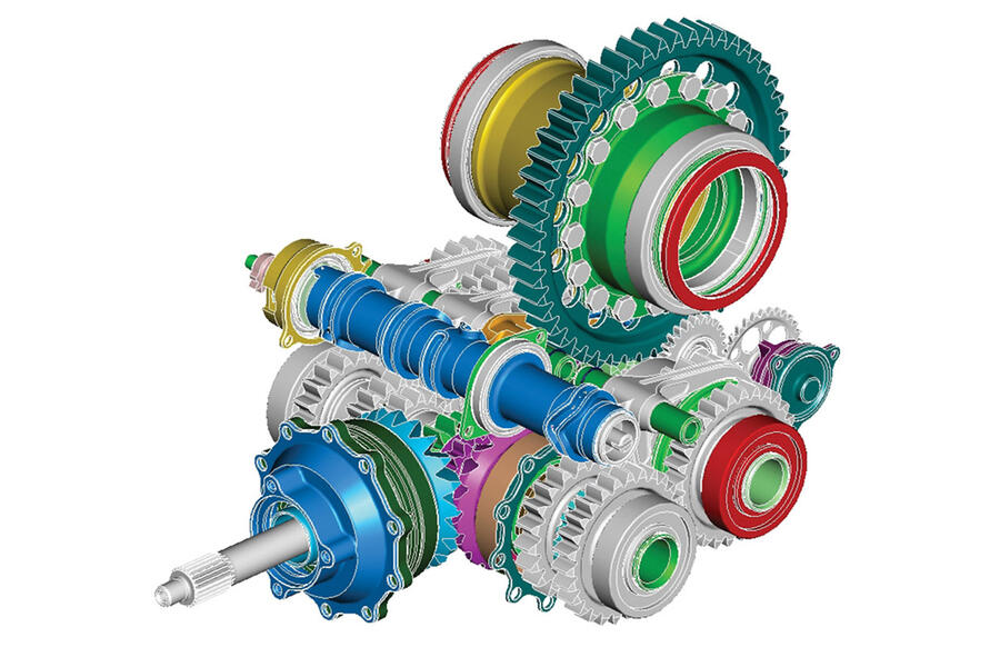 1 Ricardo gt transmission internals