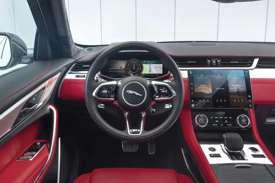 Updated Jaguar F Pace Gains New Interior And Plug In Hybrid Autocar