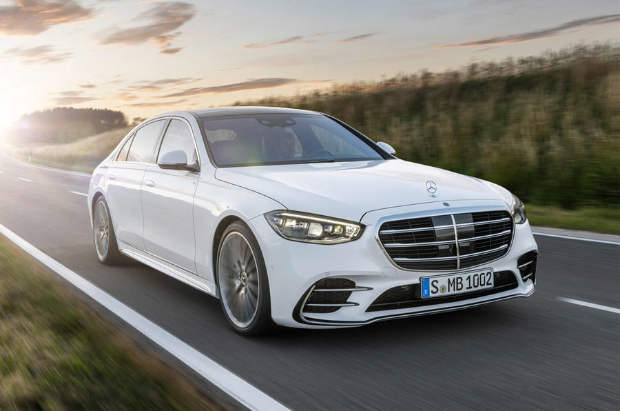 100 Mercedes benz s class front
