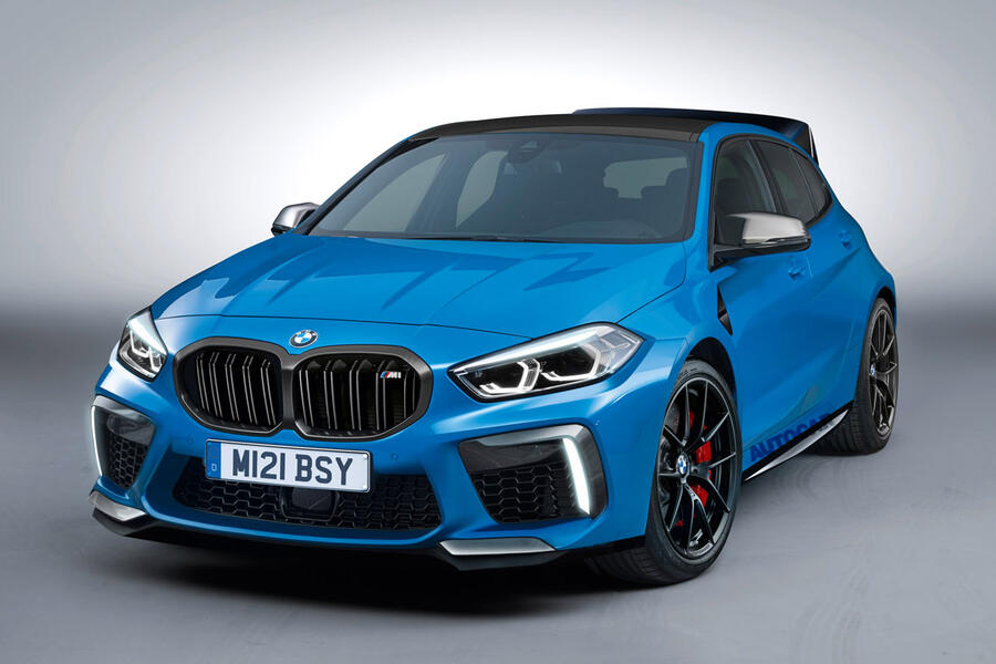 aria-label="11 bmw 1 series m render 2020 stationary front"