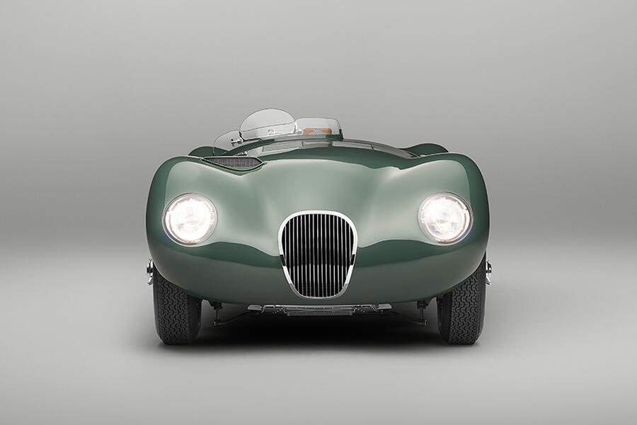 "C" Type Jaguar Poster